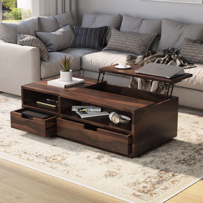 Picture of Selby Modern Coffee Table with Lift Top and Storage